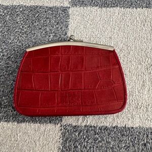 Women’s Red Pelle Studio Snap Clutch